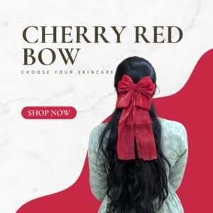 Cherry Red bow