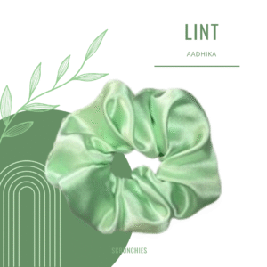 Set of 6 Lint Scrunchies